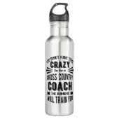 Funny Cross Country Coach Crazy Waterfles (Voorkant)