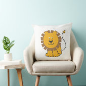 Funny cross-stitch cartoon Lion Kussen (Stoel)