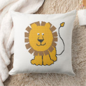 Funny cross-stitch cartoon Lion Kussen (Deken)