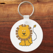 Funny cross-stitch cartoon Lion Sleutelhanger (Voorkant)