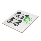 Funny cross-stitch panda tegeltje (Zijkant)