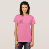 Funny Crossed Bandages Mastectomy Shirt (Voorkant volledig)
