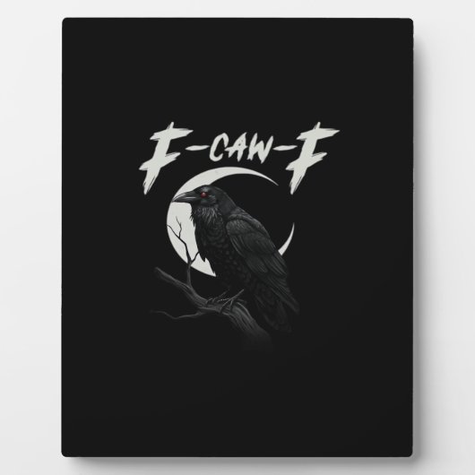 Funny Crow Essential Creative Casual Fotoplaat (Voorkant)