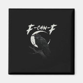 Funny Crow Essential Creative Casual Magneet (Voorkant)