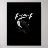 Funny Crow Essential Creative Casual Poster (Voorkant)