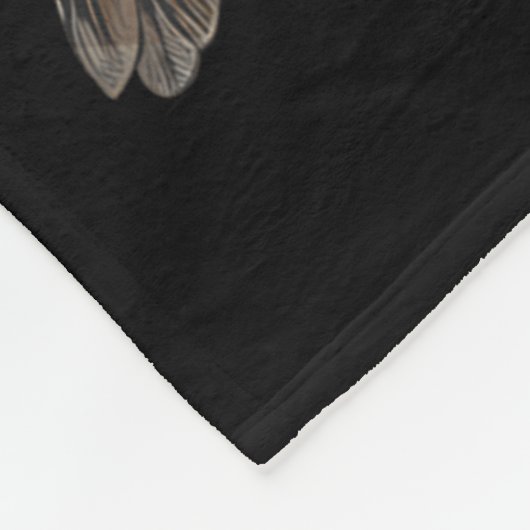 Funny Crow F-caw-f Valentines Day Black Bird Fcawf Fleece Deken (Hoek)