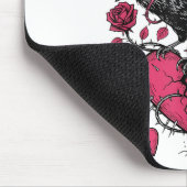 Funny Crow F-caw-f Valentines Day Black Bird Fcawf Muismat (Hoek)