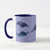 Funny Crow Fans Corvidae Raven Design Mok (Links)