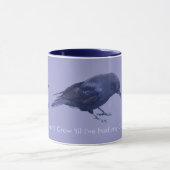 Funny Crow Fans Corvidae Raven Design Mok (Midden)