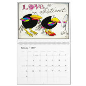 Funny crow-kalender kalender (Feb 2027)