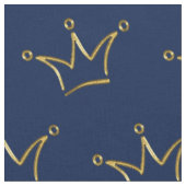 Funny Crown gold + je rug. en tekst Stof (Close Up)
