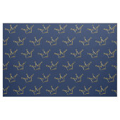 Funny Crown gold + je rug. en tekst Stof (Fat Quarter)