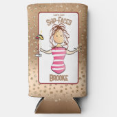 Funny Cruise Beach Vacking for her Tropical Seltzer Blikjeskoeler (Voorkant)