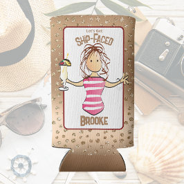 Funny Cruise Beach Vacking for her Tropical Seltzer Blikjeskoeler