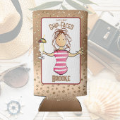 Funny Cruise Beach Vacking for her Tropical Seltzer Blikjeskoeler