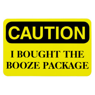 Funny Cruise Cabin door Magnet - Booze-pakket Magneet