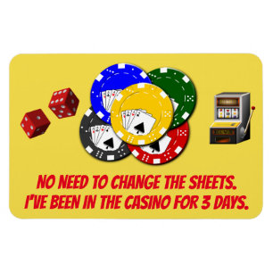 Funny Cruise Cabin door Magnet - Casino Magneet
