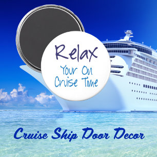 Funny Cruise Cabin Stateroom deur Magneet