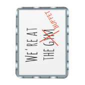 Funny Cruise Deurenteller aan de Gym Buffet Magneet (Verticaal)