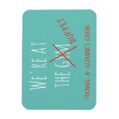 Funny Cruise Deurenteller aan de Gym Buffet Magneet (Verticaal)