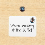 Funny Cruise door Marker waarschijnlijk bij de Buf Magneet<br><div class="desc">Dit ontwerp is gemaakt met behulp van digitale kunst. Het kan in het gebied worden aangepast door de klik aan te passen en de naam, initialen of woorden aan te passen. U kunt de tekstkleur en de stijl ook veranderen of de tekst voor een slechts ontwerp van het afbeelding schrappen....</div>