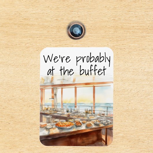 Funny Cruise door Marker waarschijnlijk bij de Buf Magneet