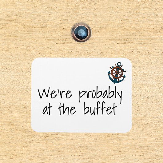 Funny Cruise door Marker waarschijnlijk bij de Buf Magneet