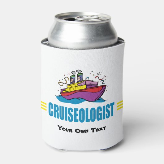 Funny Cruise Ship Blikjeskoeler (Blikje Voorkant)