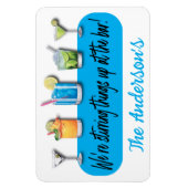 Funny Cruise Ship Booze Deurdecor Magneet (Verticaal)