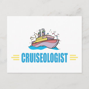 Funny Cruise Ship Briefkaart