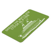 Funny Cruise Ship Cabin Stateroom Deurmarkering Magneet (Linkerzijde)