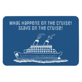 Funny Cruise Ship Cabin Stateroom Deurmarkering Magneet