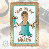 Funny Cruise Ship door Zeeen overdag Magneet