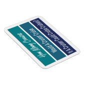 Funny Cruise Ship Humor Cabin Deuren Marker Magneet (Rechterzijde)