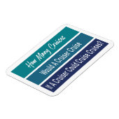 Funny Cruise Ship Humor Cabin Deuren Marker Magneet (Linkerzijde)