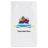 Funny Cruise Ship Klein Cadeauzakje (Achterkant)