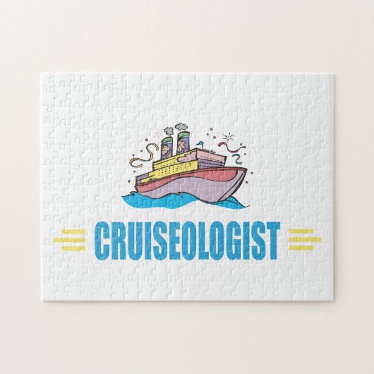 Funny Cruise Ship Legpuzzel (Horizontaal)