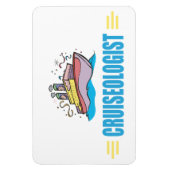 Funny Cruise Ship Magneet (Verticaal)