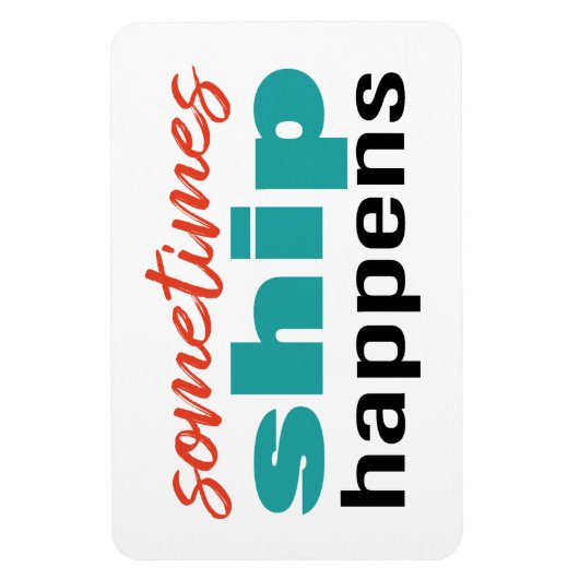 Funny Cruise Ship Magneet (Verticaal)