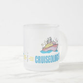 Funny Cruise Ship Matglas Koffiemok (Voorkant rechts)