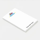 Funny Cruise Ship Post-it® Notes (Schuin)