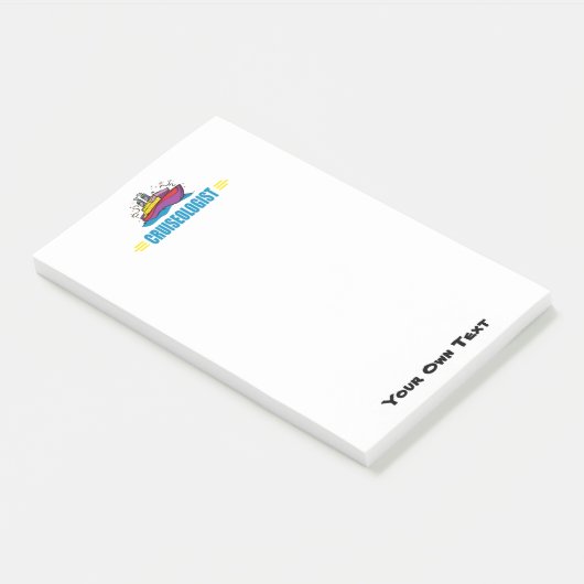 Funny Cruise Ship Post-it® Notes (Schuin)