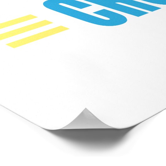 Funny Cruise Ship Poster (Hoek)