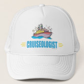 Funny Cruise Ship Trucker Pet (Voorkant)