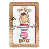 Funny Cruise Shipdeur voor haar Drink Magneet (Verticaal)