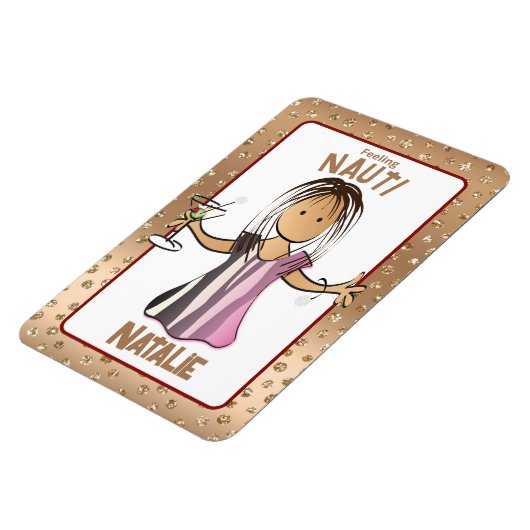 Funny Cruise Shipdeur voor haar Roos Gold Magneet (Linkerzijde)