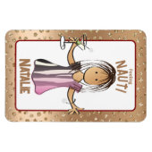 Funny Cruise Shipdeur voor haar Roos Gold Magneet (Horizontaal)