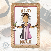 Funny Cruise Shipdeur voor haar Roos Gold Magneet