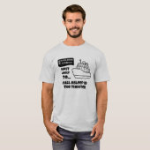 Funny Cruise shirt Most Likely Asleep In Theater (Voorkant volledig)