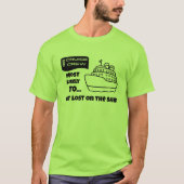 Funny Cruise shirt Most Likely To Get Lost On Ship (Voorkant)